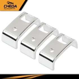 Gpl20718 Cheda Rocker Switch Covers Chrome 2 Opening Bezel Fit For 06 Kenworth W900 T800 T660