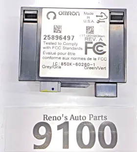 25808837 Chevrolet 15946938 2007 - 2014 Gmc Chevy Cadillac Remote Control Door Lock Receiver Oem Gm