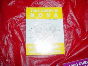 Chevrolet 165175 1964 64 Nova Factory Assembly Manual New