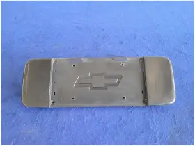 199.gm1y02 Chevrolet 1997-2004 Corvette Z06 Frc C5 License Plate Light Bumper Panel 2853 199.gm1y02 Chevrolet 1997-2004 Corvette Z06 Frc C5 License Plate Light Bumper Panel 2853