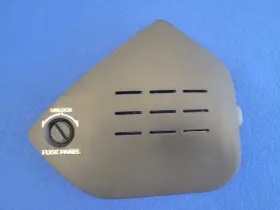 299.gm1z96 Chevrolet 1996 Corvette Fuse Box Panel Trim Cover Black 2550
