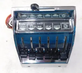 3138124 Chevrolet 1957 Chevy Heater Control Air Conditioning And Heat #6