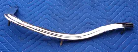 3658070 Chevrolet Vintage Gm 1941 Rh Lower Grille Molding Trim