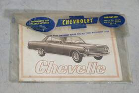 Chevrolet 3841544 1964 Chevelle Malibu Ss Owners In Original Plastic Sleeve