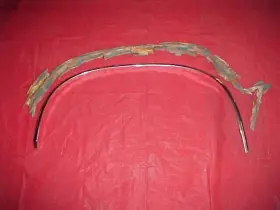 472423 Chevrolet 8.132 Nos Gm 80-81 Citation Lh Front Wheel Opening Molding