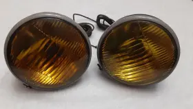 524-a Chevrolet 1930s 1940s 5 3/4 B-l-c Chevy Ford Truck Amber Fog Lights Rat Hot Rod