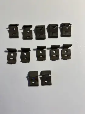 6164clips Chevrolet Parts Source 1961 1962 1963 1964 Impala Windshield Rear Window Trim Clips 2drht - 12