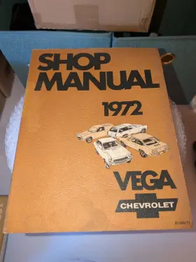 St-300-72 Chevrolet 1972 Chevy Vega Vintage Original Shop Manual 72