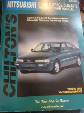 50450 Chilton Mitsubishi Galant / Mirage Diamante 1990-00 Repair Manual