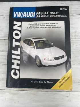70700 Chilton Vw / Audi Passat 1998-01 And A 4 1996-01 Repair Manual