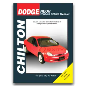 Sx-1969 Chilton Repair Manual For 2000-2001 Plymouth Neon - Shop Service Garage Book Tf