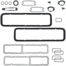R351 Chq - Classic Headquarters 1968 Camaro Molded Rubber Paint Seal And Lens Gasket Set Except Rallly Sport