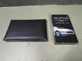 694.ch1j01 Chrysler 2001 Sebring Owners Manual