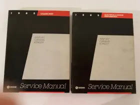 813705005 Chrysler 1985 Dodge Caravan Plymouth Voyager Ram Mini-van Factory Shop Service Manual Set