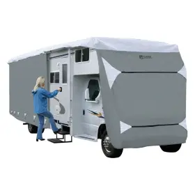 80-344-193101-rt Classic Acc Accessories - Polypro 3 Class C Motorhome Cover Gray