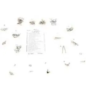 Sk543 Classic Industries 1959 Chevrolet Impala Interior Screw Set 4 Door Hardtop 127 Piece