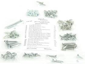 Classic Industries Sk629 1961 Chevrolet Impala Bel Air Interior Screw Kit Convertible 70 Piece Set