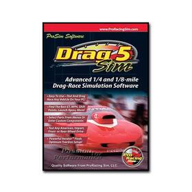 Comp Cams 181601 Competition Proracing Sim Dragsim5 Line Drag Racing Simulation
