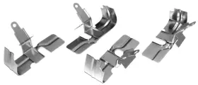57-8300 Counterpart Automotive 1963 1964 1965 Chevy Car All Models Spark Plug Wire Heat Shields V8