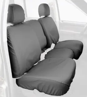 Ss3355pcgy Covercraft Industries Llc - Seatsaver Polycotton 1st Row Gray Compatible