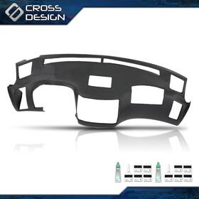 Crossdesign Big20260205-1 Molded Plastic Dash Cover Fit For 2003 2004 2005 Infiniti Fx35 Fx45 Black