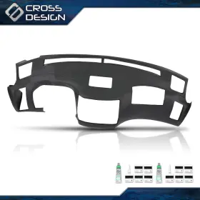 Big20260205-1 Crossdesign Molded Plastic Dash Cover Fit For 2003 2004 2005 Infiniti Fx35 Fx45 Black