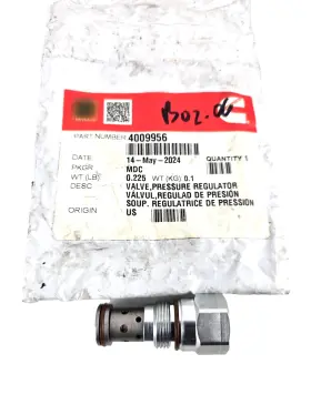 4009956 Cummins New Genuine Valve Pressure Regulator