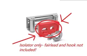 Ku70039re Daystar Red Winch Hook Isolator