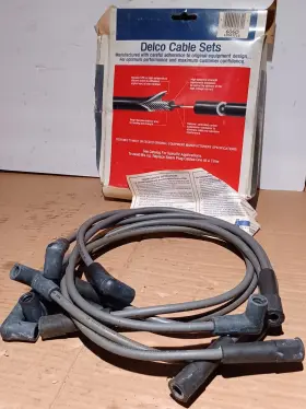 606d Delco Oem Nos 3.8l 4.1l Olds Pontiac Buick Chevy 6 Cyl Spark Plug Wire Set