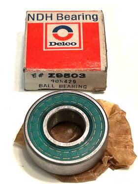 Delco Z9503 Nos 905429 Ndh Oem Alternator Sealed Ball Bearing