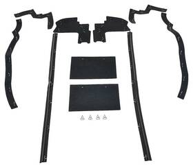 Detroit Muscle Technologies Ma822084m 1964-65 Barracuda Complete Splash Shield Set With Manual Trans