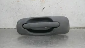 129-00920a Dodge 02 - 07 Caravan Left Driver Rear Exterior Door Handle Matte Black