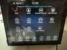 Dodge Charger 68306687ah 2017-2021 8.4 Inch 4c Uconnect Satelite Radio Display Screen 68306687a