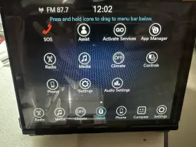 68306687ah Dodge Charger 2017-2021 8.4 Inch 4c Uconnect Satelite Radio Display Screen 68306687a