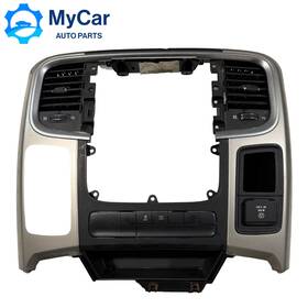 Dodge Ram 1500 1vy931x9ac 2013-2018 Full Center Console Radio Bezel Oem