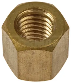 680-106 Dorman Hex Nuts - Stud Brass And Steel 7/16-14 Inch