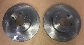 31042 Duralast 052948136938 Autozone Auto Part Brake Rotor - Set Of 2 Rotors
