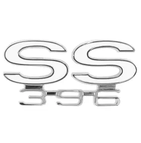 Em4601 Dynacorn 1969 Chevy Chevelle Rear Panel Emblem Inch Ss 396