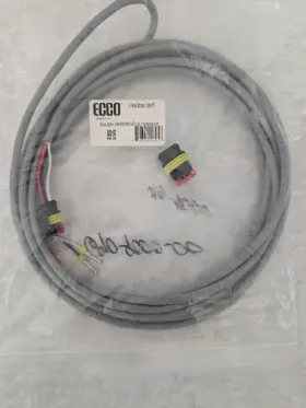 9915 Ecco 15ft Shielded Hide-away Strobe Cable With Amp Connector Nos