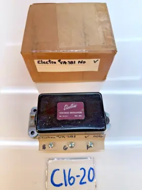 C16-20 Electra Vr-362 Nos Vr362 Voltage Regulator Cadillac Studebaker Federal 1936
