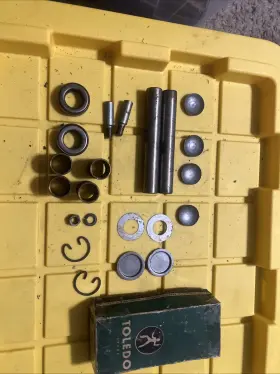 8252b Elgin/andrew/moog/monmouth Nors Front Axle Steering King Pin Bolt Set Toledo K31 1934-38 Chevy