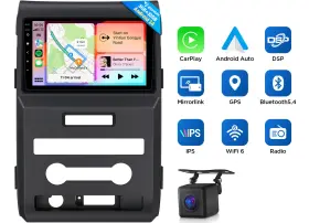 St3crafdf1x7usen11 Eonon For Ford F-150 2009-2014 Android 14 9 Inch Car Stereo Radio Carplay Gps Sat Navi Dsp