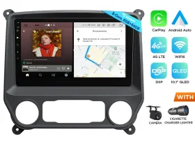 St3cragmsx6s2usic11 Eonon For Sierra Android Auto 13 10.1 Inch Qled 6 64 Car Stereo Head Unit Carplay With Dsp