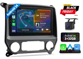 St3cragmsx7usic11 Eonon Android 14 10.1 Inch For Chevy Silverado Car Radio Stereo Head Unit Carplay With Gps