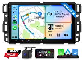 Eonon St3cragmx7useb11 8in Android 14 For Gm Truck Suv Silverado Tahoe Suburban Car Stereo Carplay Gps
