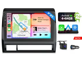St3cratytacx7ausen11 Eonon 9 Inch Android Auto 14 4 64 For Toyota Tacoma 2nd Gen 2005-13 Car Stereo Carplay Gps