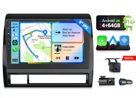 St3vratytacx7ausenm1 Eonon Dvr Tytacx7a Android 14 4 64 9 Inch Car Stereo Gps Headunit Carplay For Toyota Tacoma