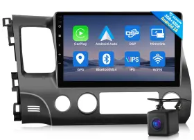 Stcahciv1x7usenm3 Eonon For Honda Civic Si 2006-2011 10.1 Inch Android 14 Car Radio Carplay Screen Mirroring