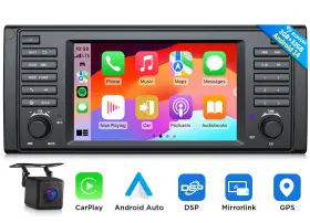 Stce39x7usenm5 Eonon 7 Inch Ips Android 14 Car Radio Stereo Gps Carplay Dsp Bluetooth Wifi For Bmw E39 M5