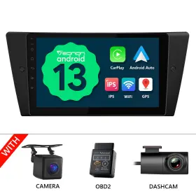 Stcvrae90a13szenma Eonon Cam Obd Dvr Android 13 9 Inch Car Radio Gps Navi Head Unit Carplay For Bmw 3 E90-e93